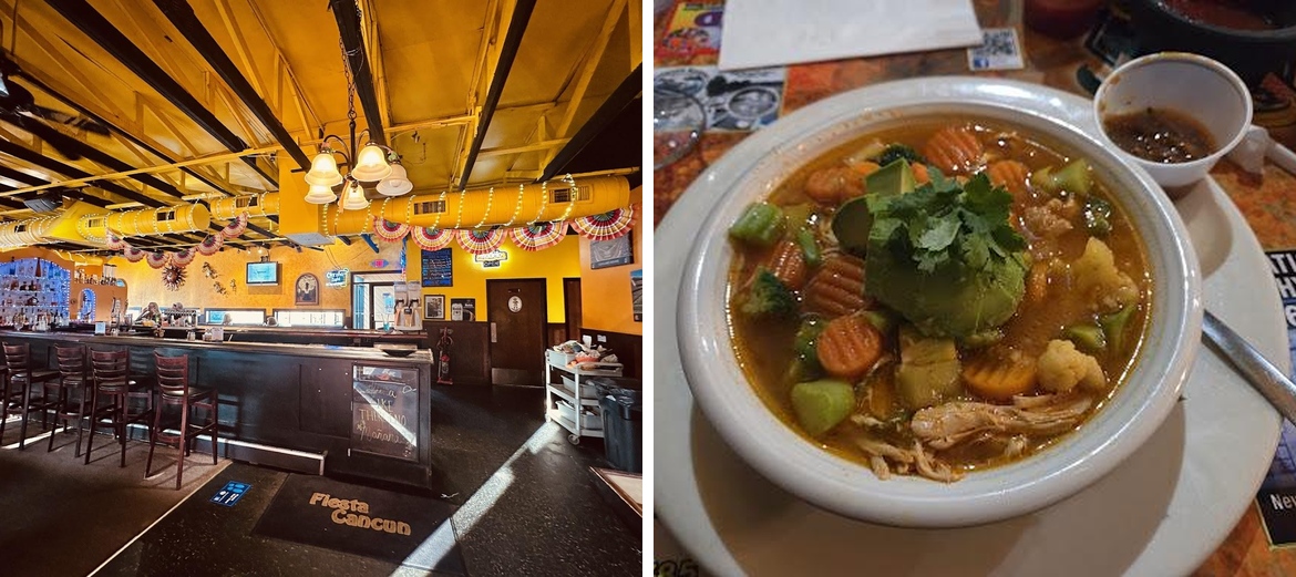 Fiesta Cancun Menu