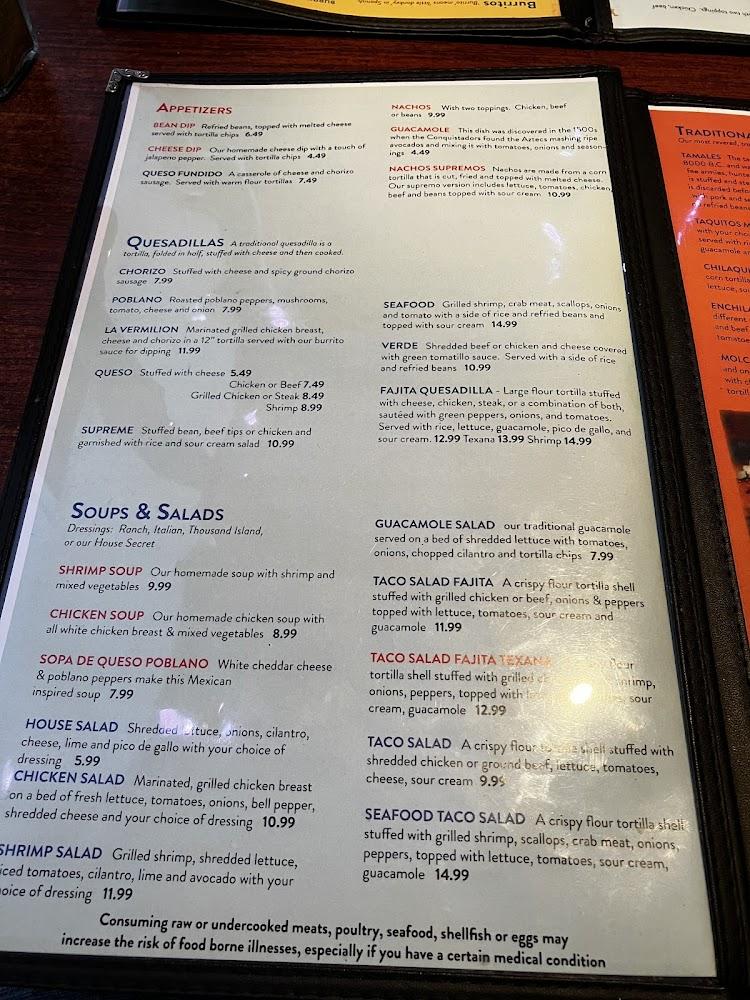 Fiesta Cancun Menu image 4